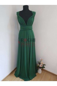 rochie versatila verde inchis